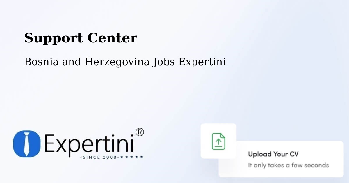 Support Services – Grude - Bosnia and Herzegovina Jobs Expertini