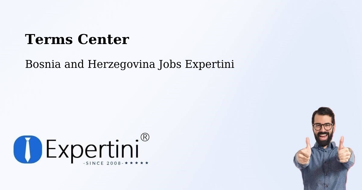 Terms of Service – Grude - Bosnia and Herzegovina Jobs Expertini